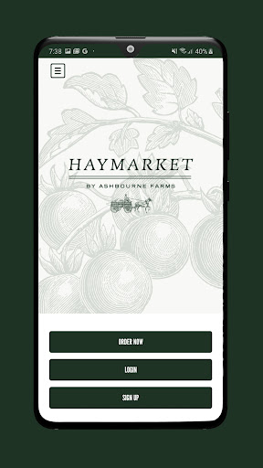 Android application Haymarket by Ashbourne Farms screenshort