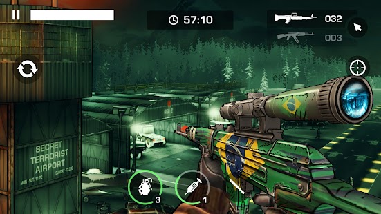 Gun Shooting Games Offline FPS Captura de pantalla