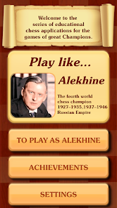 Alekhine - Chess Champion - Apps on Google Play