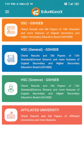 Android application Edu4GenX screenshort