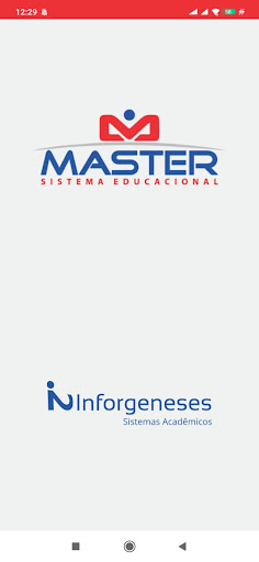 Android application Sistema Educacional Master screenshort
