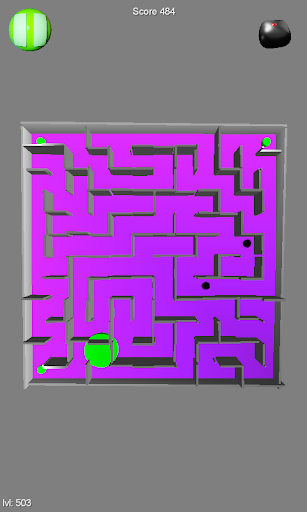 Android application Maze cant - 3D Tilt maze with screenshort