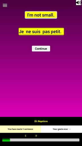 French Grammar Gaps D Screen 3