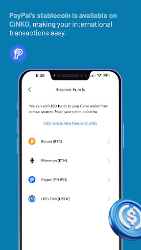 CiNKO Wallet Screen 2
