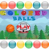Colored Balls - Learn colors with basketball game icon