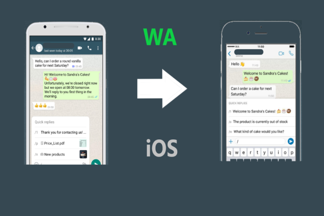 cara mengubah WhatsApp menjadi iPhone