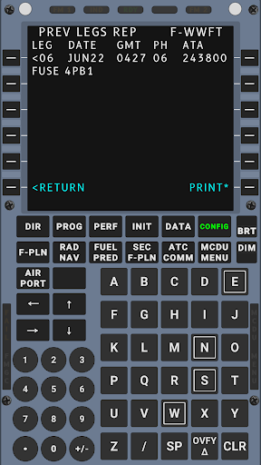 A320 CFDS Maintenance Trainer Screen 2