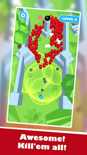 Android application Throw The Bomb screenshort