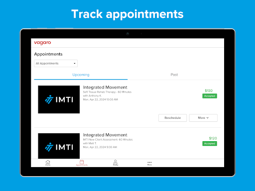Integrated Movement Therapy Screenshot