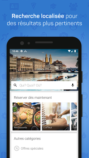 Aperçu de l'application