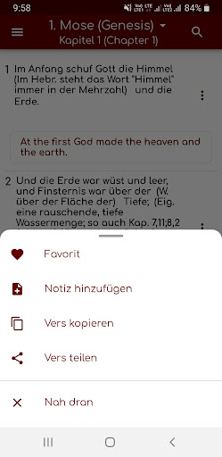 Holy Bible in German(Offline) Screen 3
