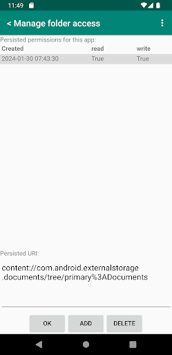 Python BeeWare Playground Screen 2