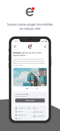 Android application e-maprod screenshort