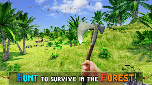 Screenshot 12 Forest Camping Survival Sim 3D android