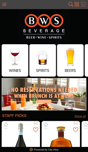 BWS BEVERAGE Screen 2