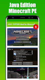 JAVA EDITION Mod for Minecraft Apk 4