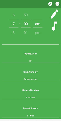 Android application Alarm Stay Awake screenshort