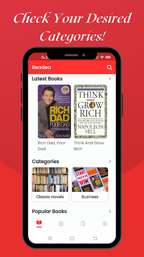 Readea eBook online store Screen 2