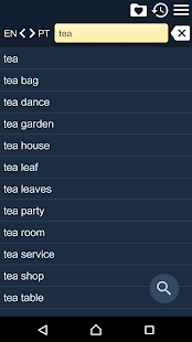 English Portuguese Dict Screenshot