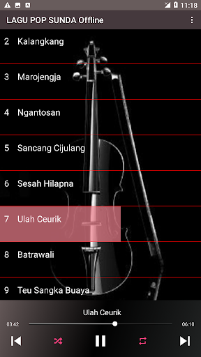 Lagu Sunda Pop Offline Screen 3