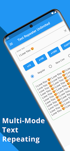 Android application Text Repeater: Repeat Text 10K screenshort