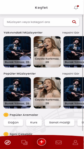 Müzisyen Sahnesi Screen 2