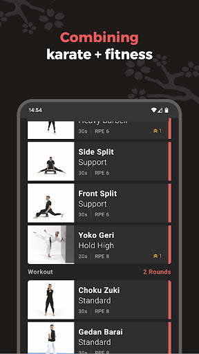 Screenshot of Dojo Athletics