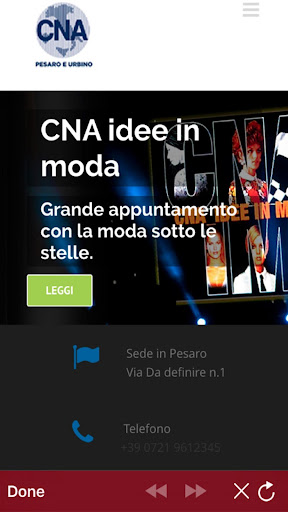 CNA Pesaro e Urbino Screen 3