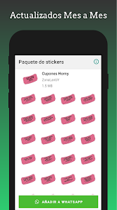 Imágen 5 Stickers - Cupones Horny android