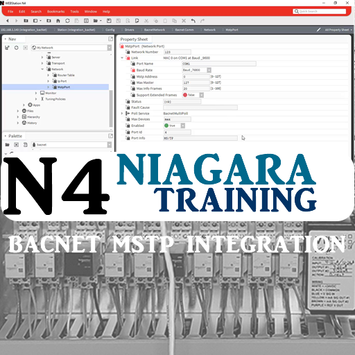 BacNet MSTP Integration with N