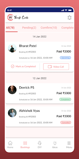 Android application BrushCircle Expert screenshort