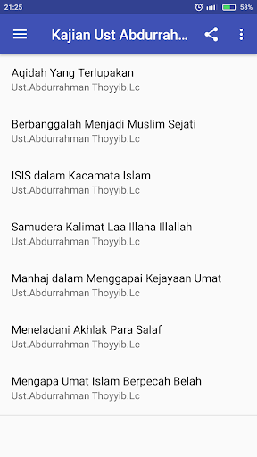 Kajian Full Offline Ust Abdurrahman Thoyyib