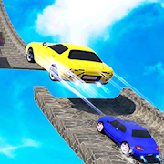 Mega Ramp Derby Car Stunts: City GT Crash Racing