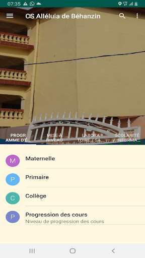Android application CS Alléluia 1.2 screenshort