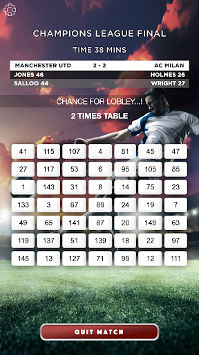 STRIKER Football Maths Games