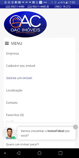 OAC Imóveis Screen 3