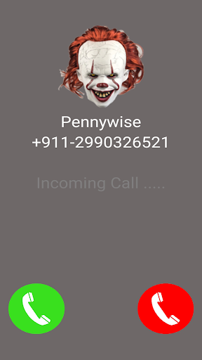 Pennywise call-Scary Clown