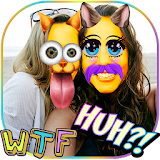 Doggy Face Camera Stickers icon