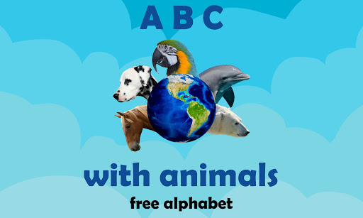 Android application ABC with animals (English) screenshort