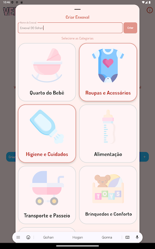 Vem Bebê: Lista de Enxoval screenshot 7