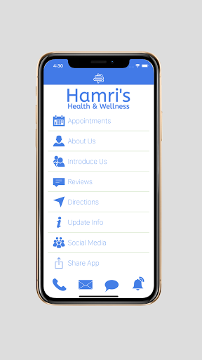 Hamris Health & Wellness Screen 3