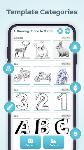AI Drawing : Trace To Sketch Screen 3