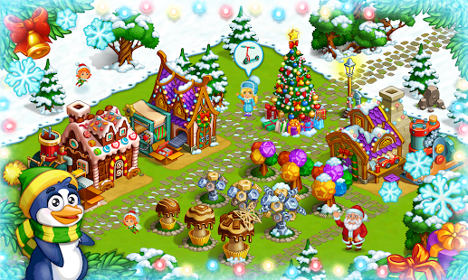 Farm Snow: Happy Christmas Story With Toys & Santa screenshots 7
