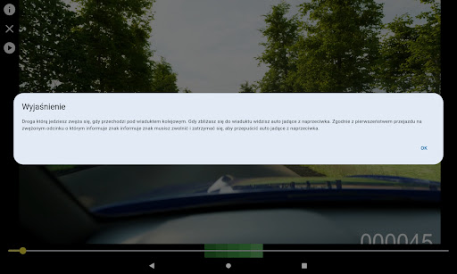 Android application Punkty Karne screenshort