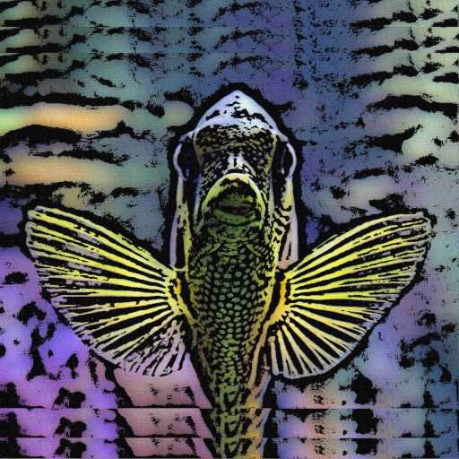 Exotic Fish Canvas Painting Ar 1.0 Icon