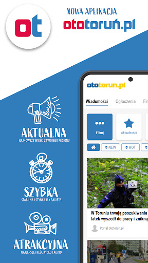 Android application ototorun.pl screenshort