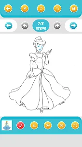 Como desenhar princesa