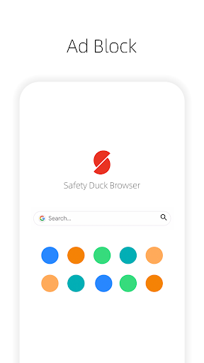 Android application Safety Duck Browser - AdBlock screenshort