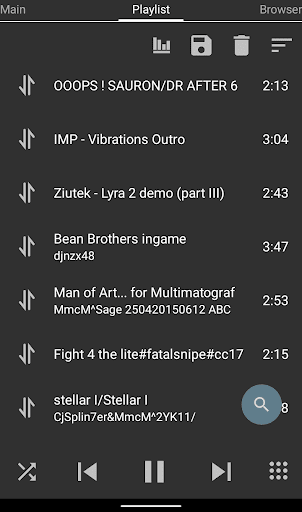 ZXTune - Chiptunes player Screen 3