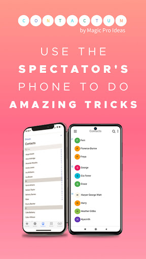 Android application Contactum Magic Trick App screenshort
